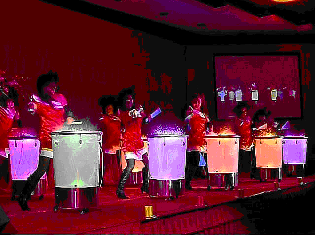 上海富均文化传播有限公司--上海水鼓表演--激光鼓表演团