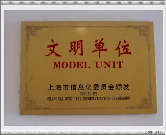 2007上海市文明单位