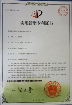 实用新型专利证书（穗华牌）