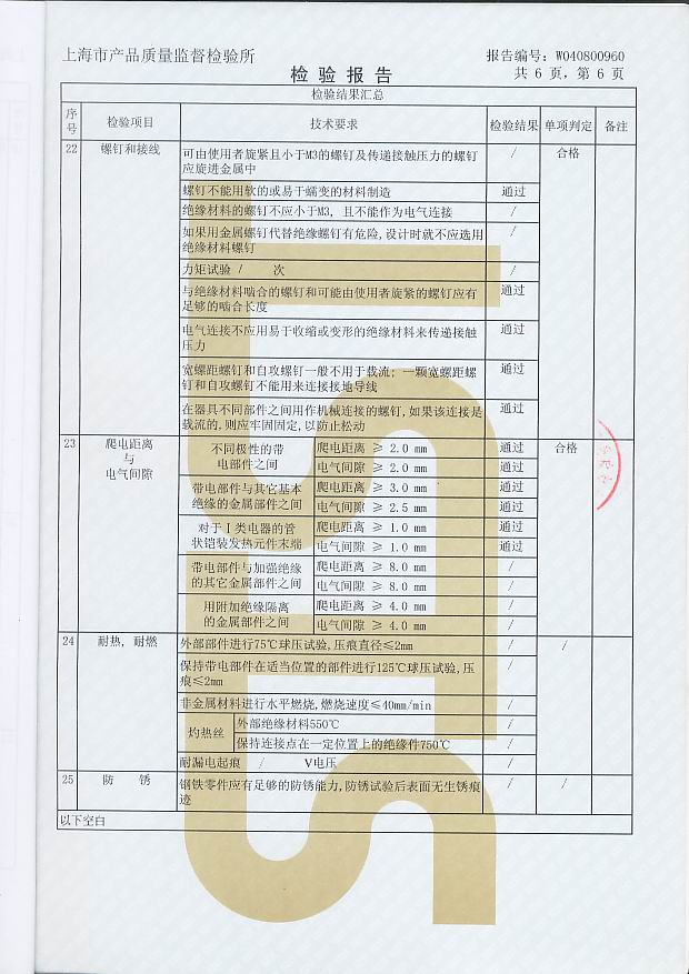 检测报告ZK-12-6