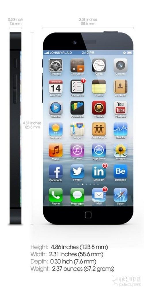 全新打造外观更大气 iPhone 6新概念机 