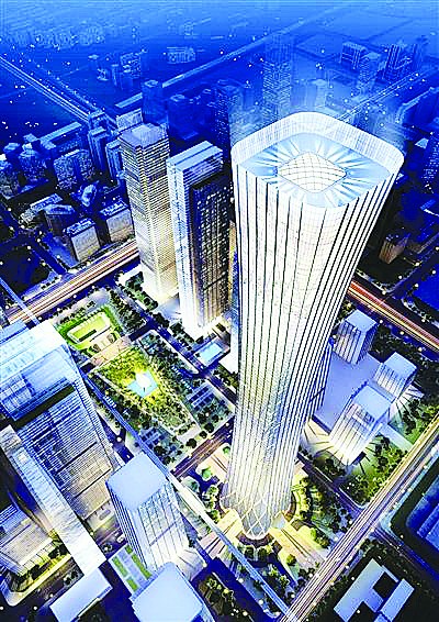 北京第一高楼510米高"中国尊"将亮相