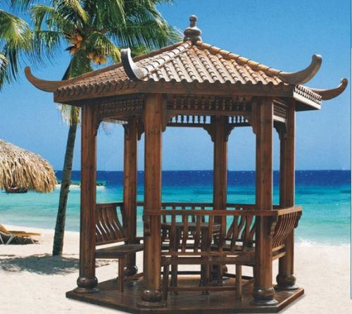 找上海耀鑫景观园艺有限公司承接防腐木花架制