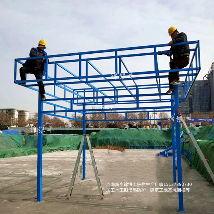 工地钢筋棚,钢筋防护棚工地钢筋棚 加工棚 作业防护棚 厂家.jpg
