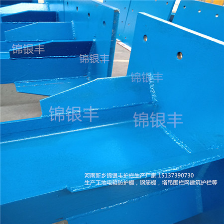 标准化防护棚 钢筋加工棚,工地钢筋棚,钢筋防护棚、木工棚立柱.jpg