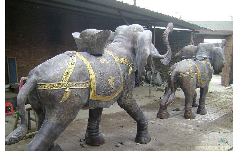 上海石雕大象批发