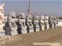 上海大理石皮革面处理—石狮子雕刻