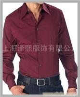 男式长袖衬衫-ZX07 订做;加工�