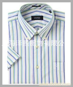 男式短袖衬衫-ZX01 订做 定制�