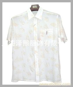 男式短袖衬衫-ZX03�