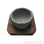 自然石锅 