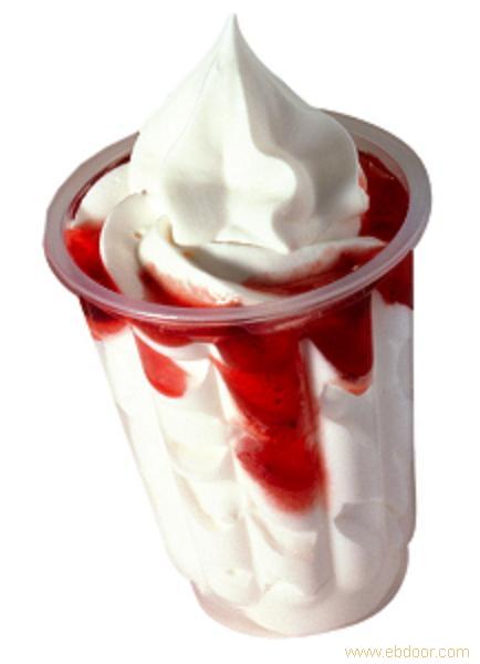 巧克力圣代_圣代_草莓圣代