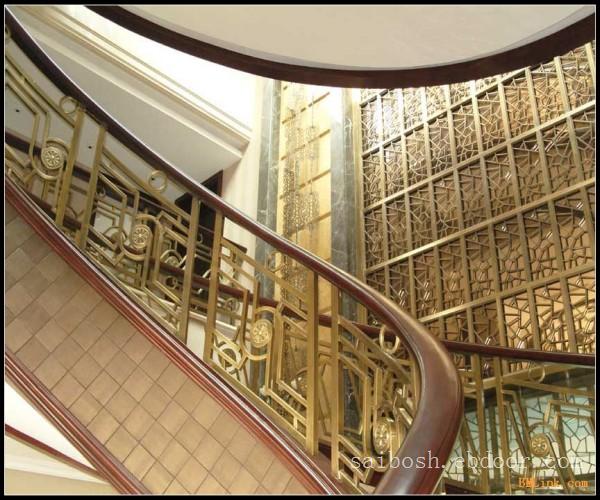 上海别墅楼梯-上海实木楼梯
