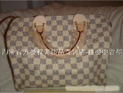 LV SPEED30格子手提包 上海包袋 真品置换 饰品 上海饰品�