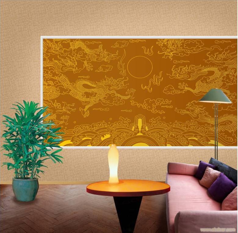 上海背景大画面模具更新