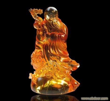忠义侯--上海琉璃商务礼品经典琉璃商务礼品琉璃工艺品公司�