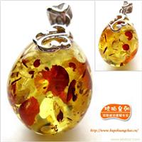 琥珀皇朝★琥珀蜜蜡★娑菲女神-上品蜜蜡琥珀蛋坠★旺运12 
