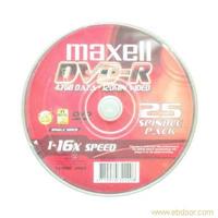 上海浦东万胜(Maxell)光盘DVD-R(25片) 销售价格