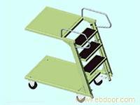 仓库移动登高车