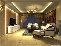 上海客厅装饰设计公司-上海别墅客厅装潢设计