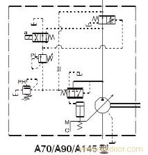 单泵、电磁式的双压双流量控制型