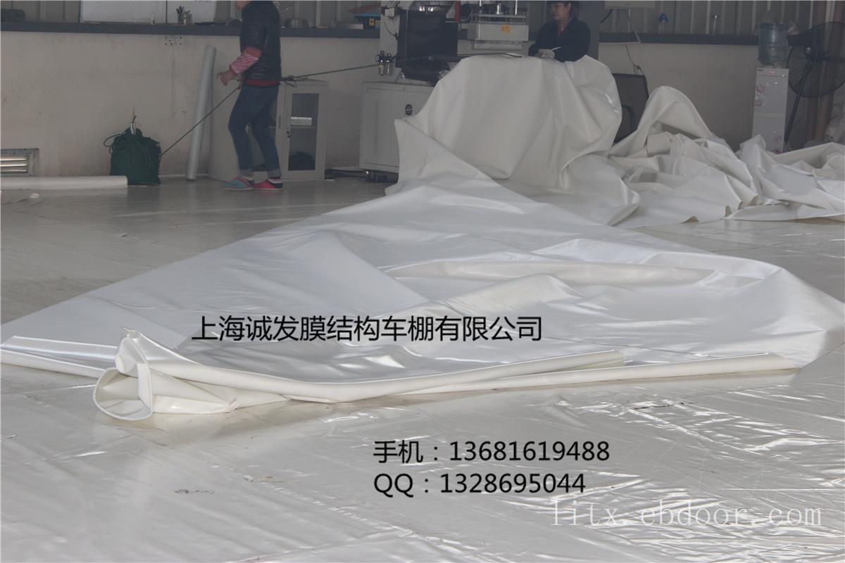 上海阳光板车篷膜结构车棚