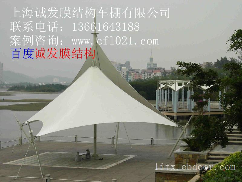 膜结构景观篷（棚）订购多少钱一平方
