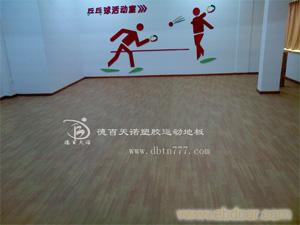 乒乓球专用塑胶地板体育地板