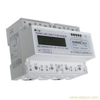 DSS866三相三线导轨式安装电能表 液晶显示 带485通讯