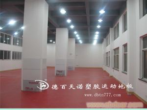 德百天诺PVC运动地板。
