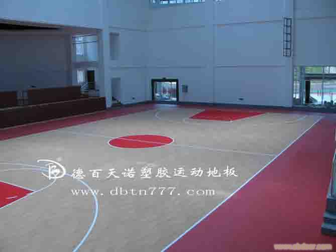 广东PVC运动地板的范围应用