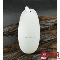 重60.6克 新疆和田玉黄皮一级白玉籽玉 平安牌