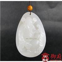 重27.9克 新疆和田玉黄皮白玉籽玉 财神