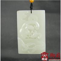 重38克 新疆和田玉秋梨皮籽玉 仿古凤