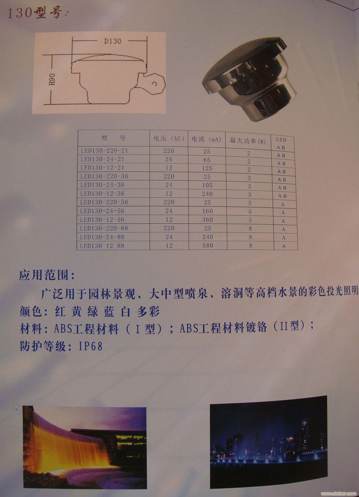水下灯-130型号