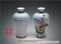 粉彩荷花梅瓶㊣景德镇纯手工精致瓷器