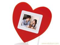 2.4寸心形数码相框