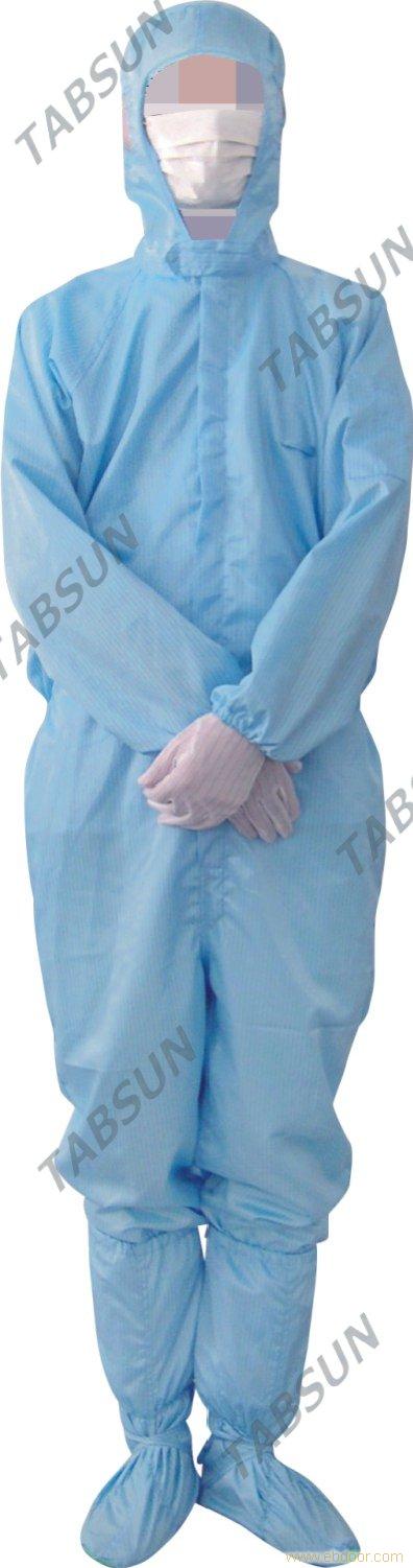 THS-C1004防静电连帽连体服