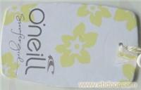 烫银+凸挂卡/上海吊牌设计/上海法赛服饰发展有限公司