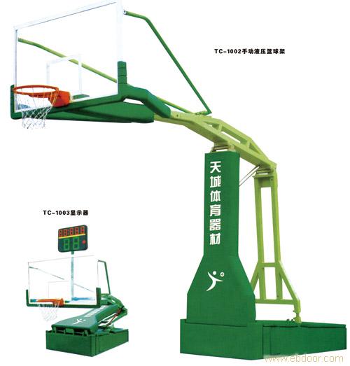 贵阳篮球架安装-TC-1001手动液压篮球架