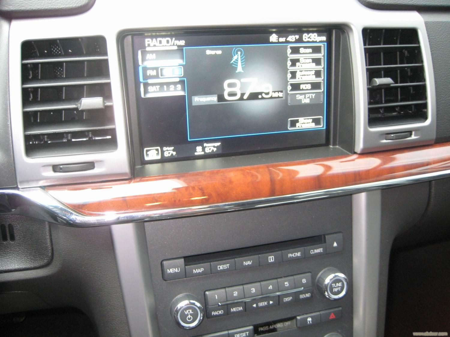 2011款林肯mkz轿车