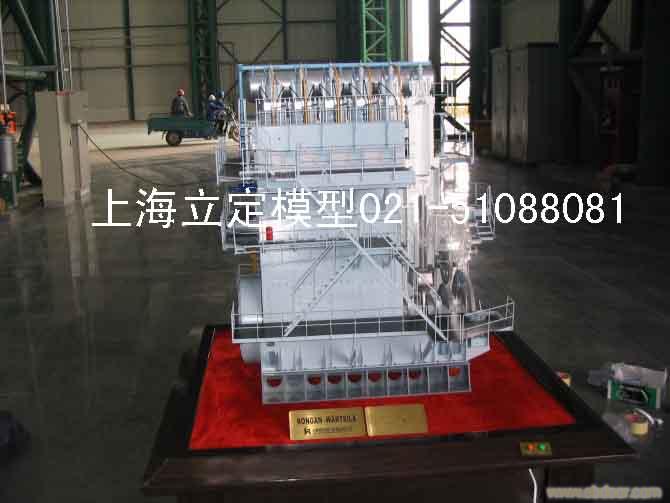 上海制作柴油机模型-上海模型制作公司