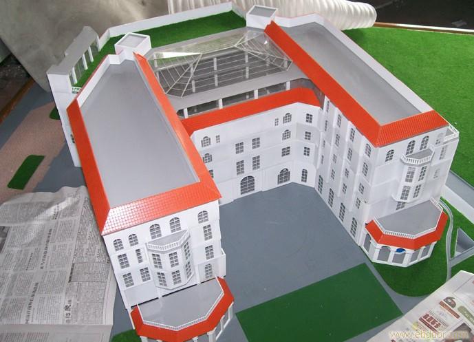 小区房子模型-房地产模型