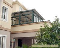 钢化玻璃阳光房 