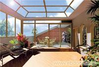 钢化玻璃顶阳光房 