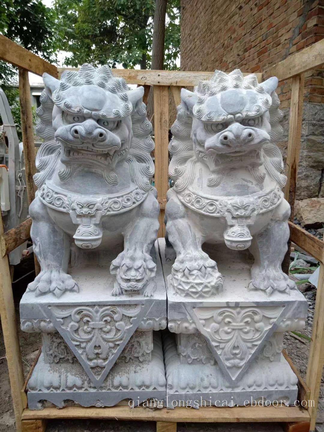 石狮、青石石狮、北京石狮、故宫石狮