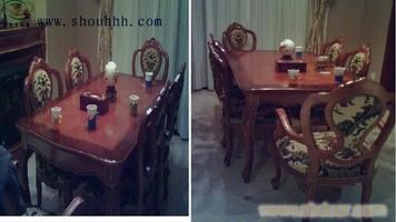 上海欧式餐桌，厂家直销，雕花，异形设计