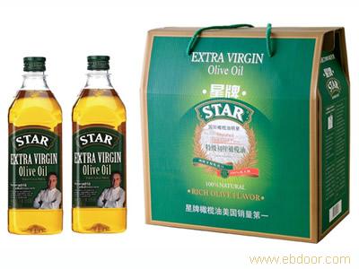 星牌特级初榨橄榄油经济适用装礼盒系列1300毫升x2瓶