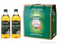 星牌特级初榨橄榄油经济适用装礼盒系列1300毫升x2瓶