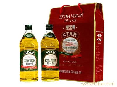 [星牌]地中海甘露特级初榨橄榄油礼盒500ml*2 进口橄榄油